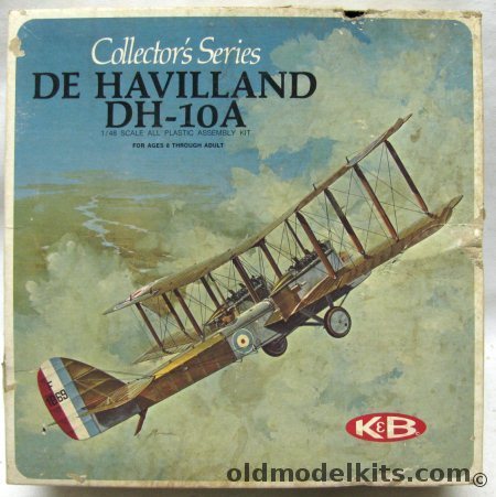 Aurora-KB 1/48 De Havilland DH-10A, 1125-300 plastic model kit